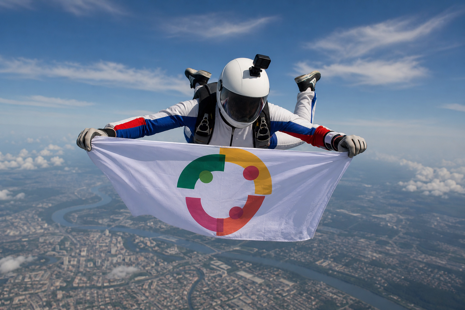 “A Remarkable Feat”: Russian Skydiver Sets World Record for International Youth Festival
