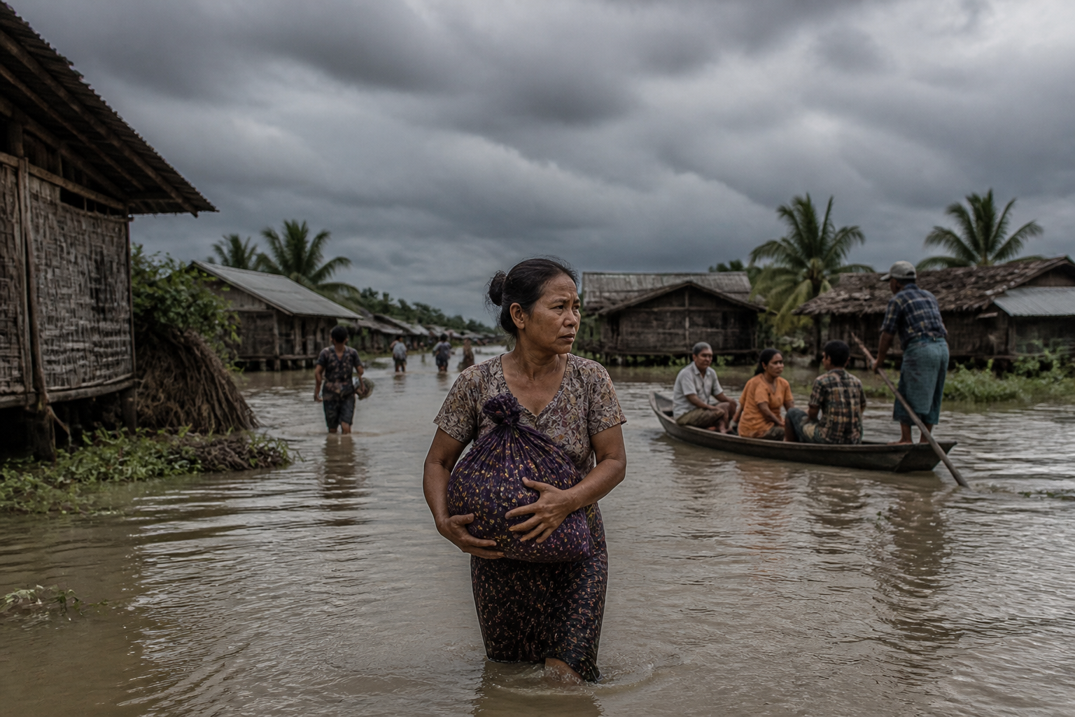 Mapping Myanmar's monsoon footprint: Where seasonal flooding hits hardest
