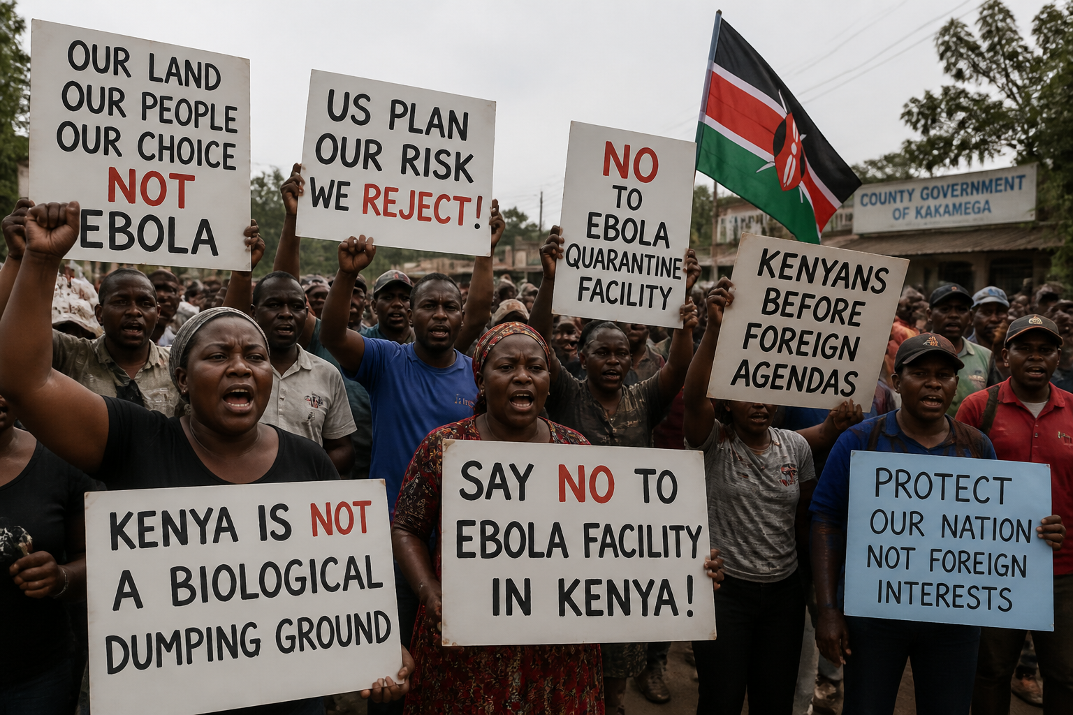 Ebola Unit Sparks Crisis: Kenya Debates U.S. Health Project