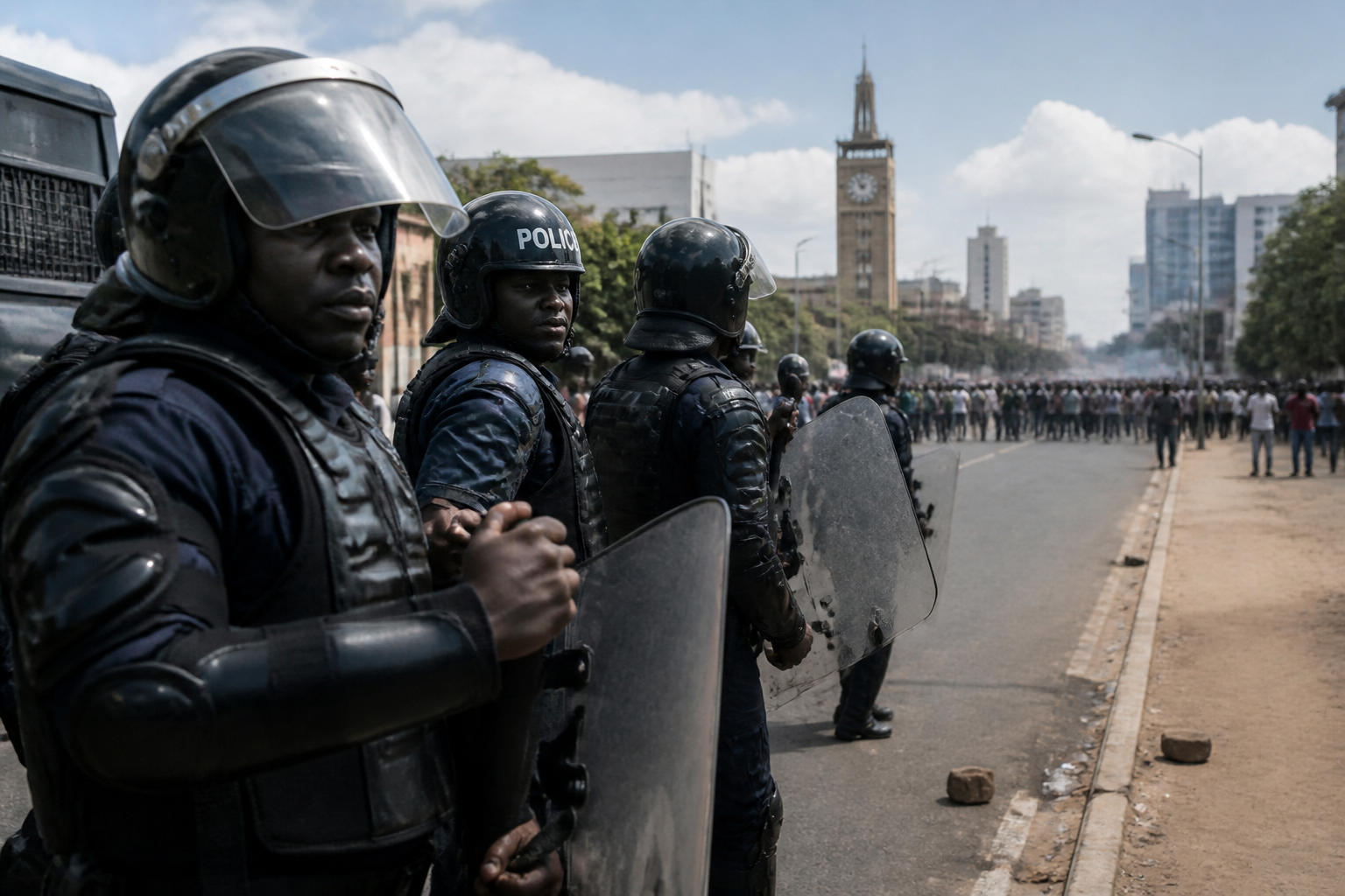 Force and Fears: Kenya, Tanzania Boost Police Presence Amid Unrest
